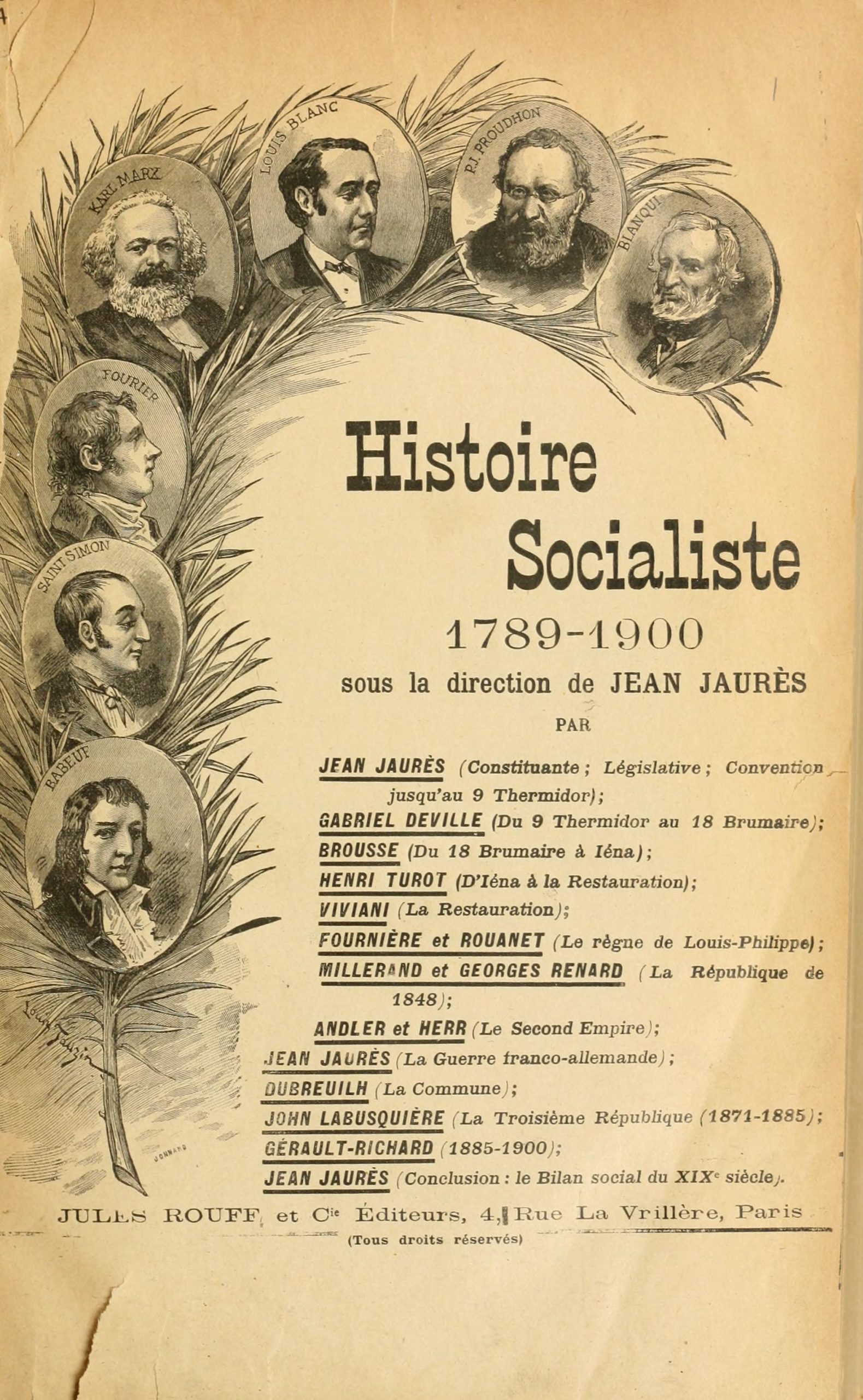 Histoire socialiste