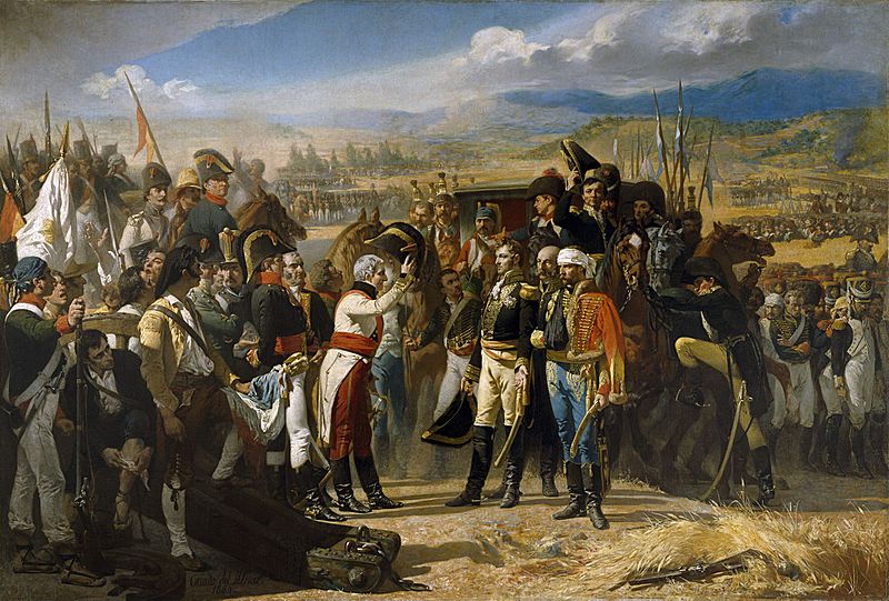Rendición del ejército francés en Bailén, 1808