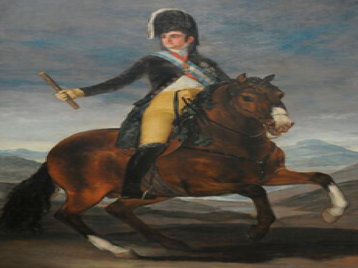 Retrato de Fernando VII, por Francisco de Goya